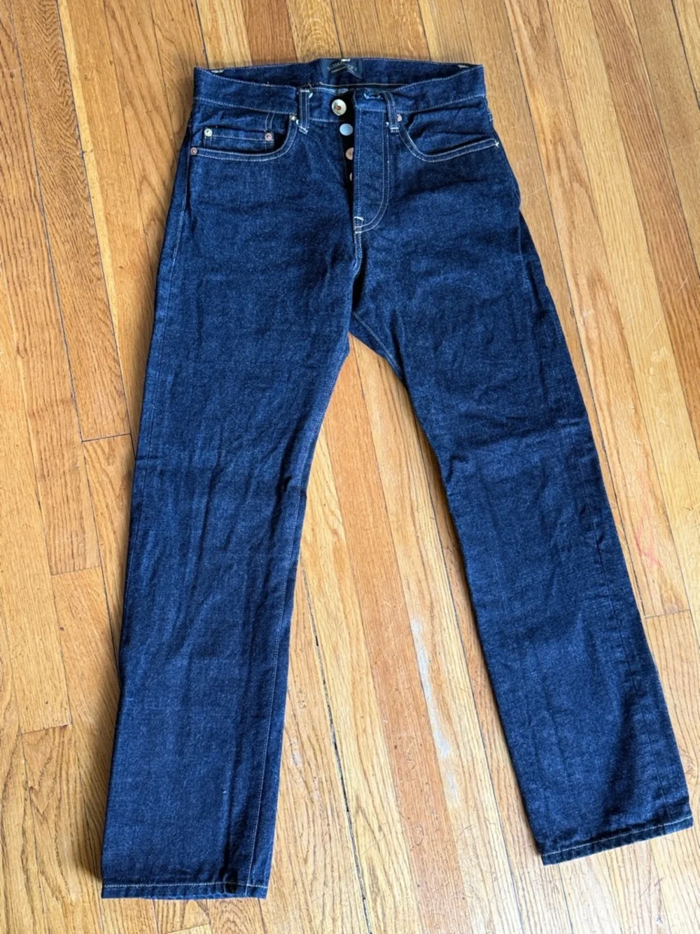 Schaeffers Garment hotel indigo blue denim wash handmade in Hollywood jeans 29 - Picture 5 of 10